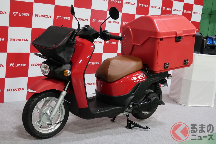 郵便配達業務で使用される「ベンリィ e:」