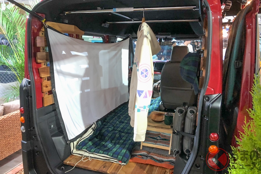 超カワイイ ホンダ N Van が登場 レトロ風なカスタムモデルを初公開 くるまのニュース