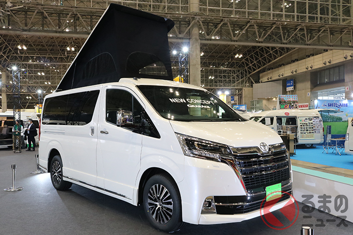 トヨタ・グランエースをベースにしたキャンピングカー「アーバン・キャンパー」