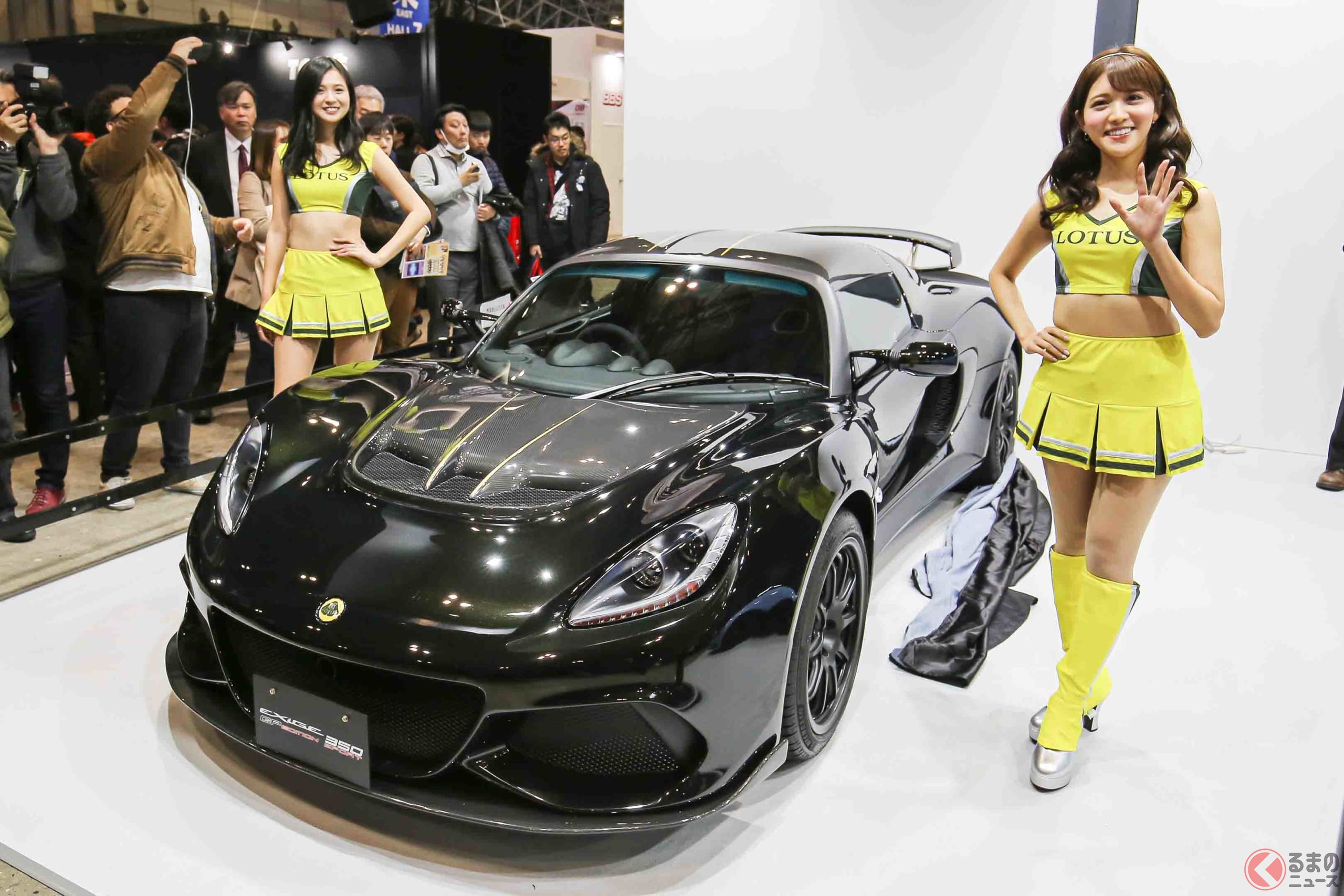 東京オートサロン2020でアンベールされたロータス・エキシージ スポーツ 350 GP EDITION