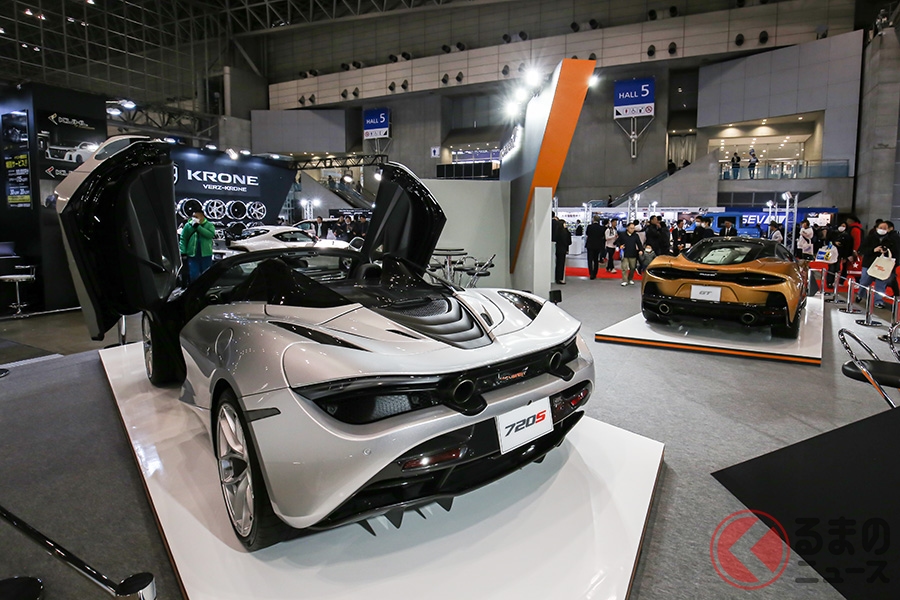 マクラーレンは東京オートサロン2020に、720スパイダーとGTの2台を出展