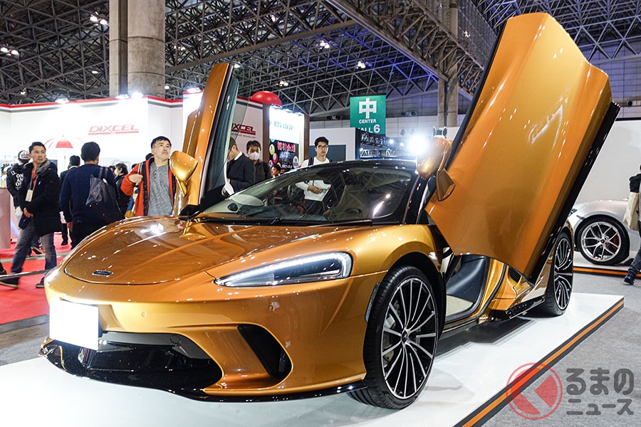 東京オートサロン2020に展示されたマクラーレンGT
