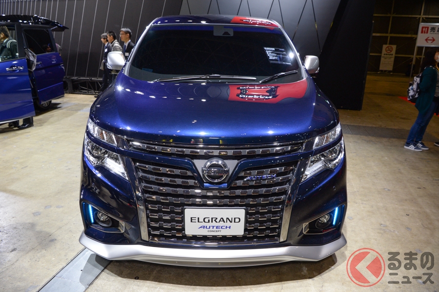 品のあるオラオラ顔 日産 エルグランド のカスタムでアルファードの快走を阻止 くるまのニュース 品のあるオラオラ顔 日産 エルグランド のカスタムでアルファードの快走を阻止 くるまのニュース