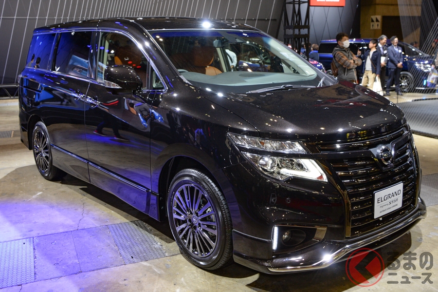 品のあるオラオラ顔 日産 エルグランド のカスタムでアルファードの快走を阻止 くるまのニュース 品のあるオラオラ顔 日産 エルグランド のカスタムでアルファードの快走を阻止 くるまのニュース