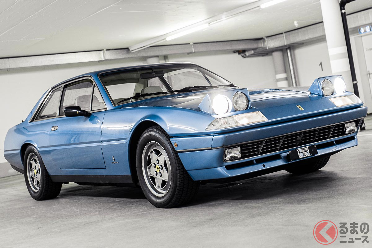 フェラーリ「412」のデザインはピニンファリーナが担当した(C)2020 Courtesy of RM Sotheby's