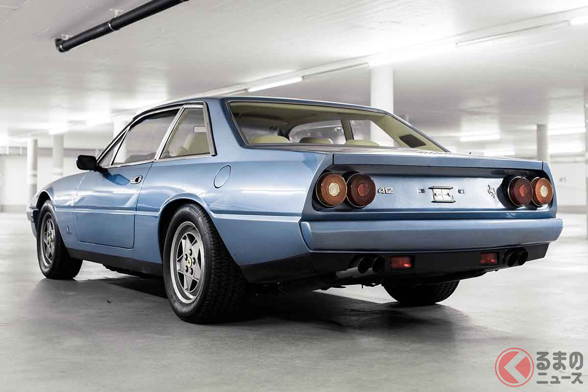 フェラーリ「365GT／4 2+2」は、「400GT／400オートマチック」、「400i」を経て、1985年に最終発展型として「412」に進化する（C）2020 Courtesy of RM Sotheby's