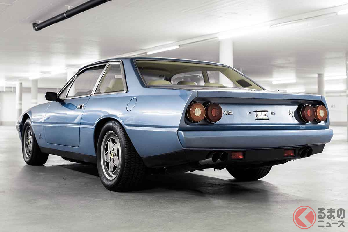 フェラーリ「365GT/4 2+2」は、「400GT/400オートマチック」、「400i」を経て、1985年に最終発展型として「412」に進化する(C)2020 Courtesy of RM Sotheby's
