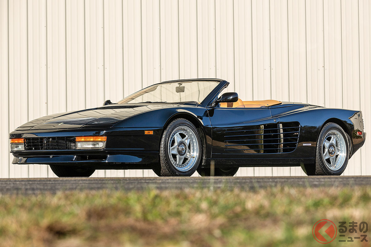 「ストラマン」が手がけた、12台の「テスタロッサ」のスパイダーモデルの1台(C)2020 Courtesy of RM Sotheby's