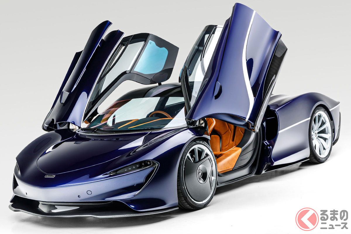 106台限定のマクラーレン「スピードテール」は、2020年にデリバリーが開始されたばかりだ(C)2020 RM Sotheby's
