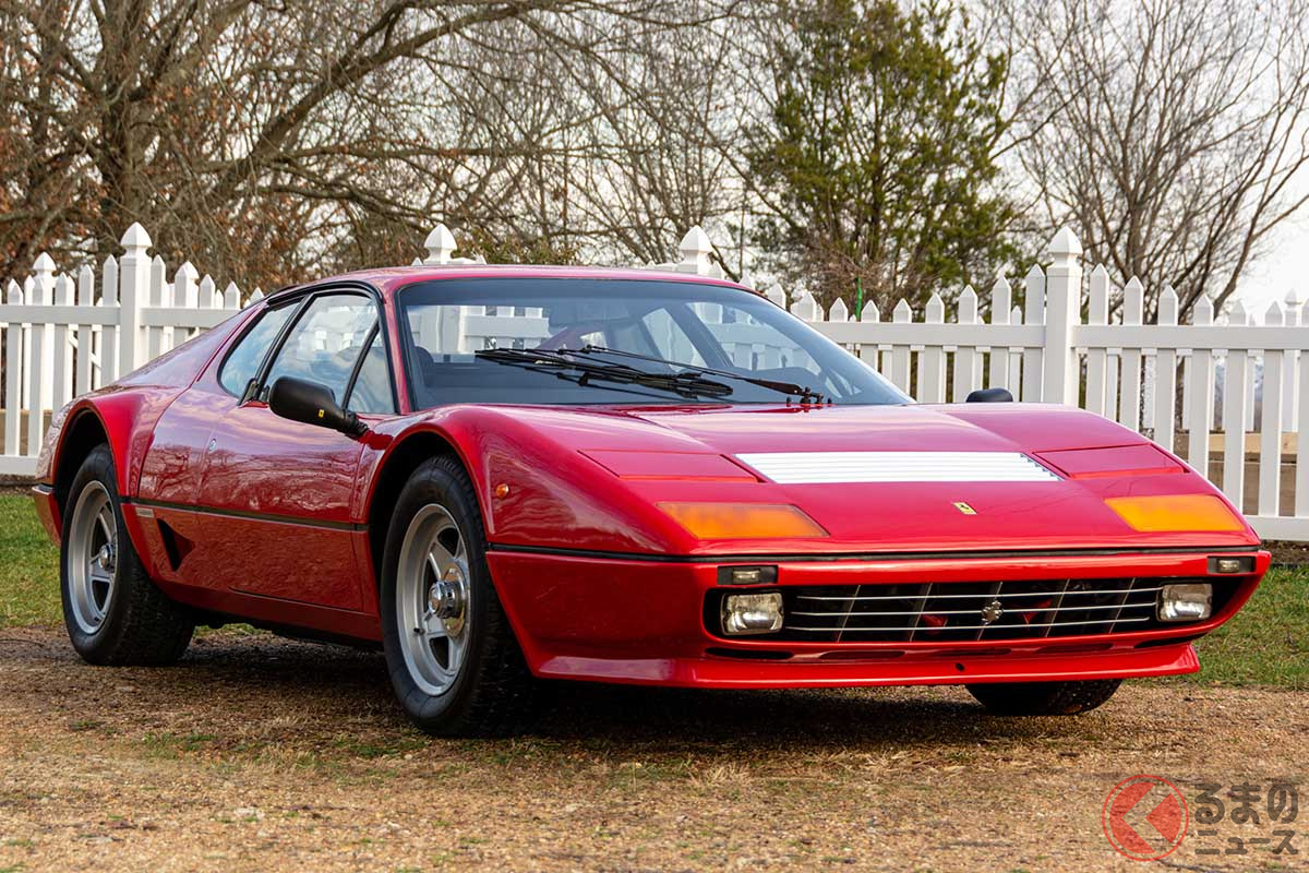 1984年式のS/N:47191のフェラーリ「512BBi」は、BBシリーズとしてはほぼ最終期に近い期間に生産された1台だ(C)2020 RM Sothebys