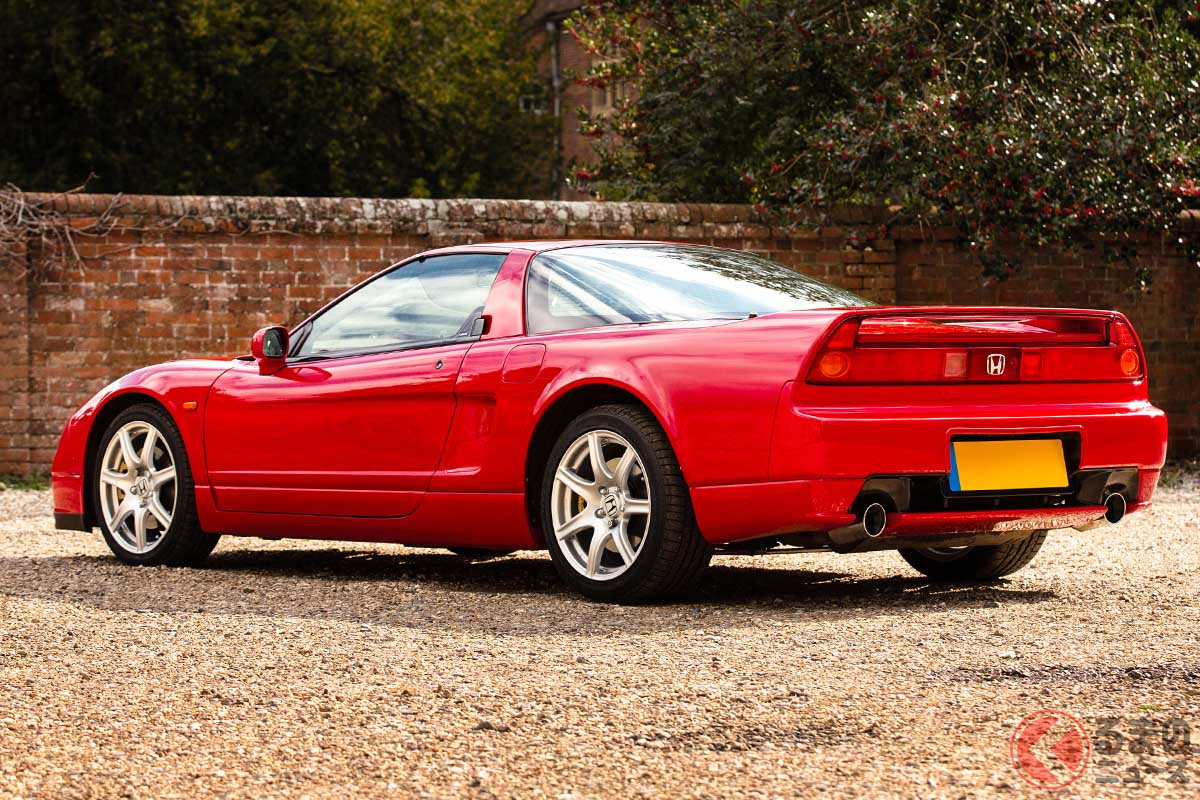1990年に登場したホンダ「NSX」は、2005年まで生産され、異例ともいえるモデルサイクルであった(C)2020 Courtesy of RM Sotheby's