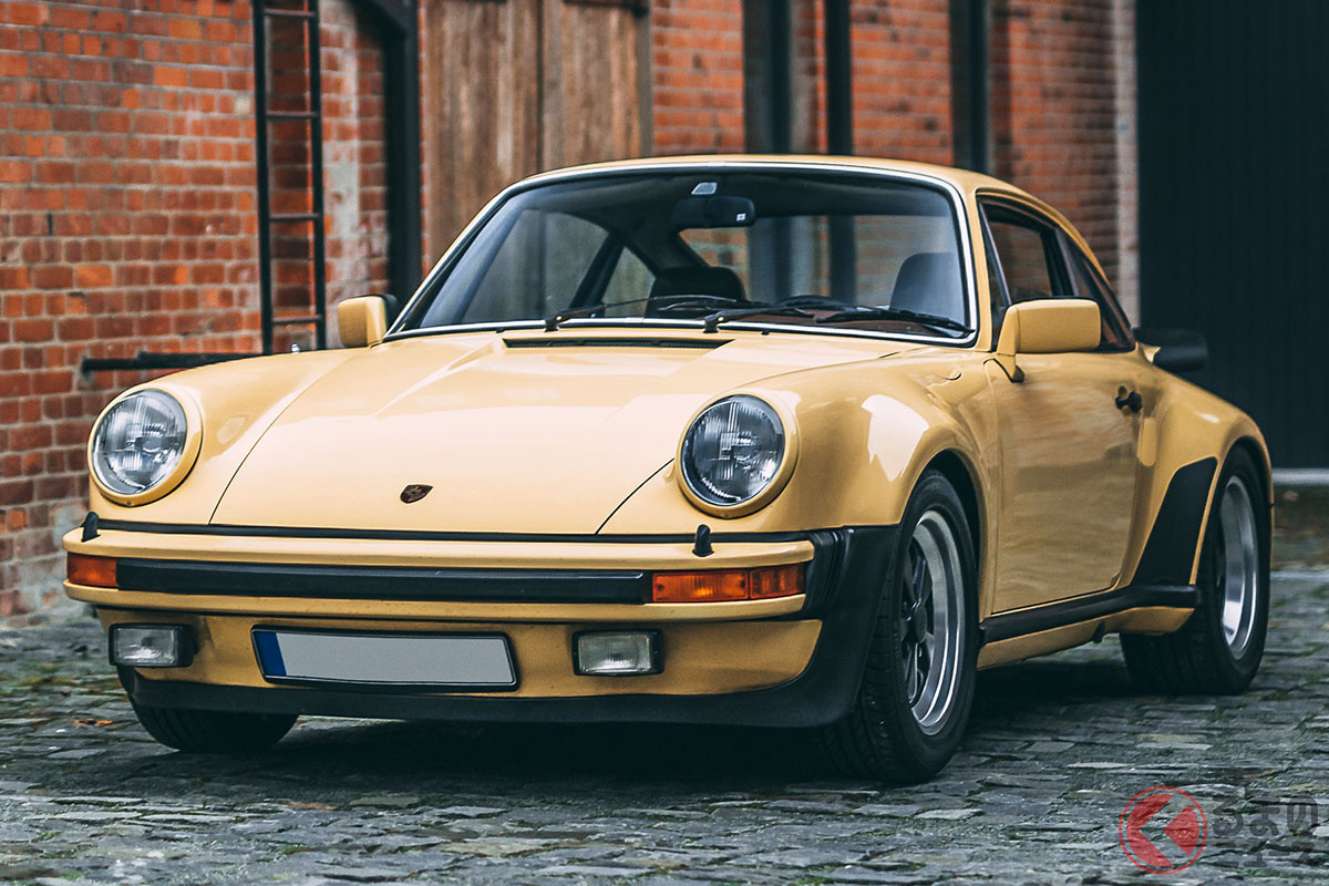 比較的初期モデルに近いポルシェ「911ターボ」