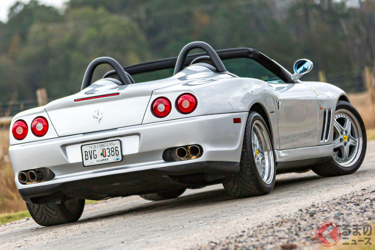 448台限定のフェラーリ「550バルケッタ・ピニンファリーナ」(C)2020 RM Sothebys