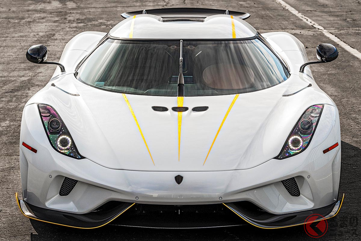 まるで水中生物のようなシルエットを持つケーニグセグ「レゲーラ」(C)2020 Courtesy of RM Sotheby's