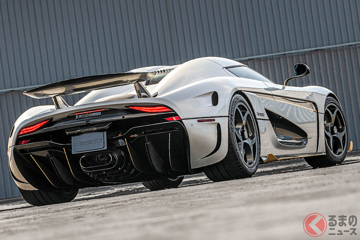 0−400−0km/h加速・停止の世界記録31.49秒を持つケーニグセグ「レゲーラ」(C)2020 Courtesy of RM Sotheby's(C)2020 Courtesy of RM Sotheby's