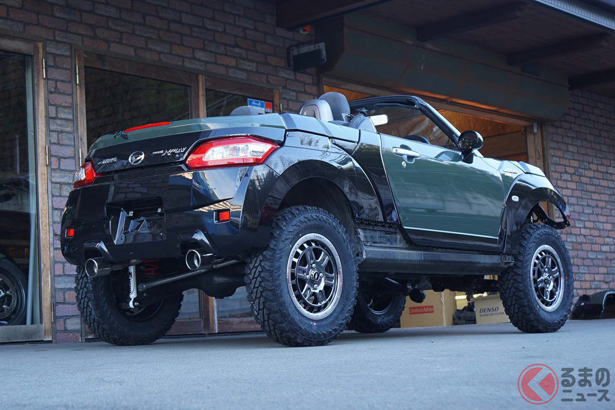 アゲアゲなスポーティな2シーターオープンのダイハツ「コペン」。SUV化で悪路もお構いなし!