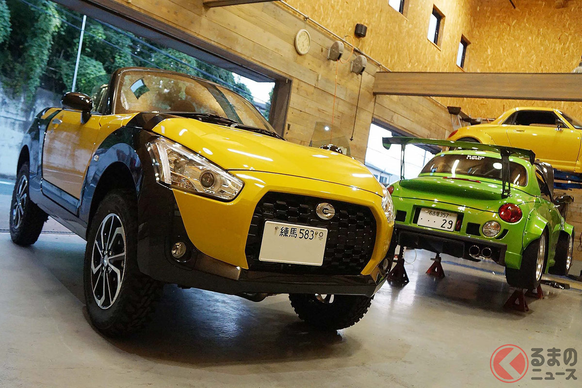 ジムニー並みの車高を誇る コペンsuv 爆誕 雪道走破可能なモデルが登場 くるまのニュース ジムニー並みの車高を誇る コペンsuv 爆誕 雪道走破可能なモデルが登場 くるまのニュース