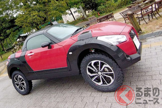 ジムニー並みの車高を誇る コペンsuv 爆誕 雪道走破可能なモデルが登場 くるまのニュース ジムニー並みの車高を誇る コペンsuv 爆誕 雪道走破可能なモデルが登場 くるまのニュース