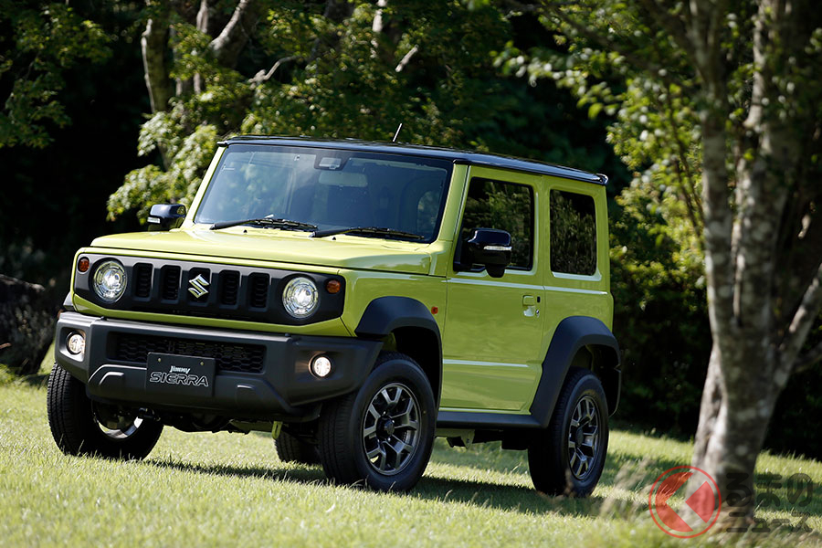 根強い人気のスズキ「ジムニーシエラ」