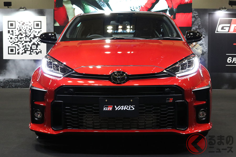 トヨタ「GRヤリス」(エモーショナルレッドII)