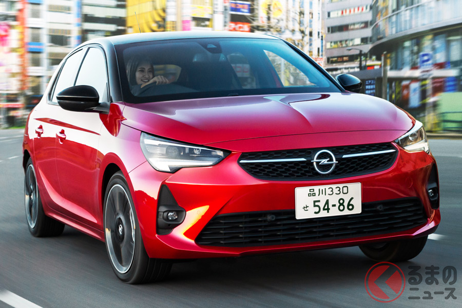 日本に導入される予定のオペル「コルサ」(欧州名)