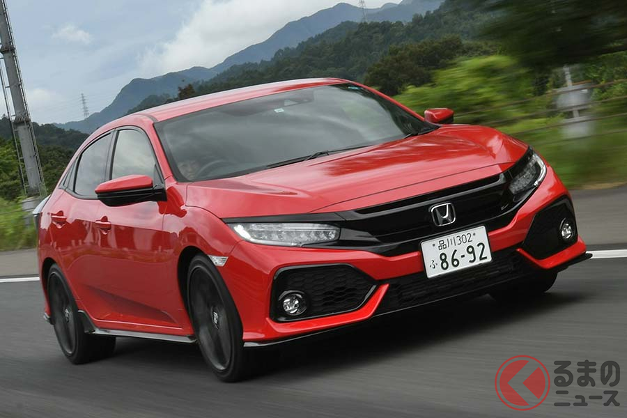 MT比率が30%にも達するホンダ「シビックハッチバック」