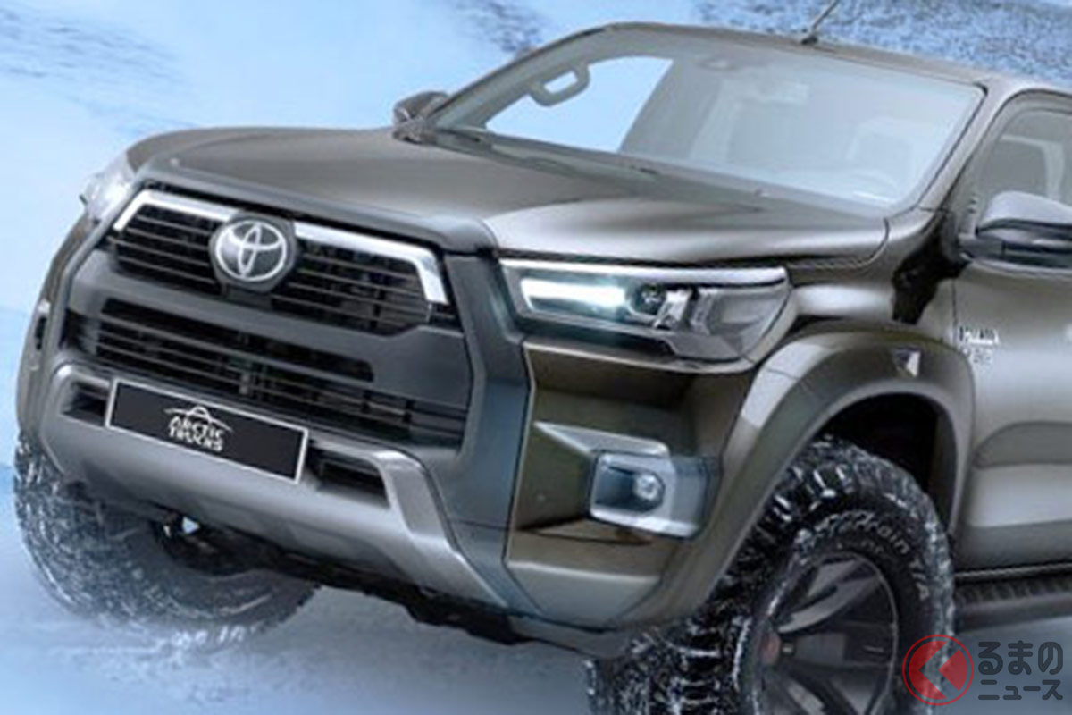 究極のタフガイ参上 車高爆アゲのトヨタ ハイラックスat35 が発売 くるまのニュース 究極のタフガイ参上 車高爆アゲのトヨタ ハイラックスat35 が発売 くるまのニュース