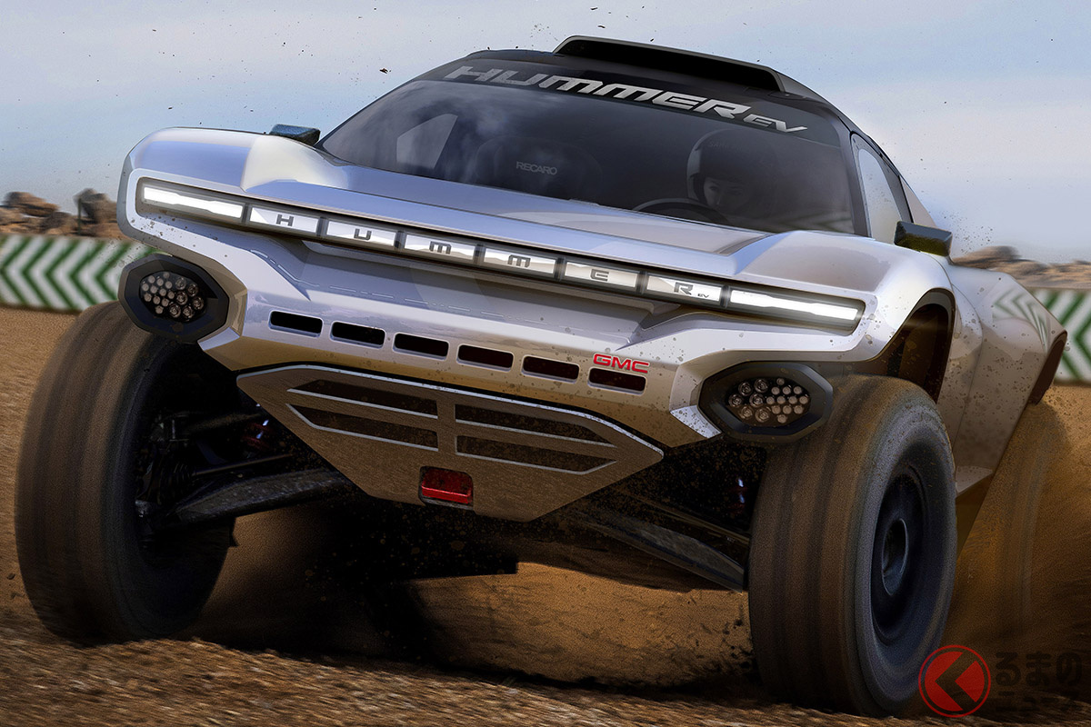 2021年からはじまるオフロード選手権、エクストリームEに参戦する「ハマーEV」