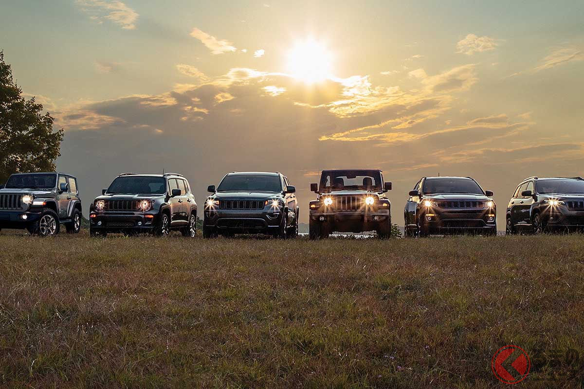 ジープの誕生80周年を記念した限定車「80thアニバーサリーエディション」