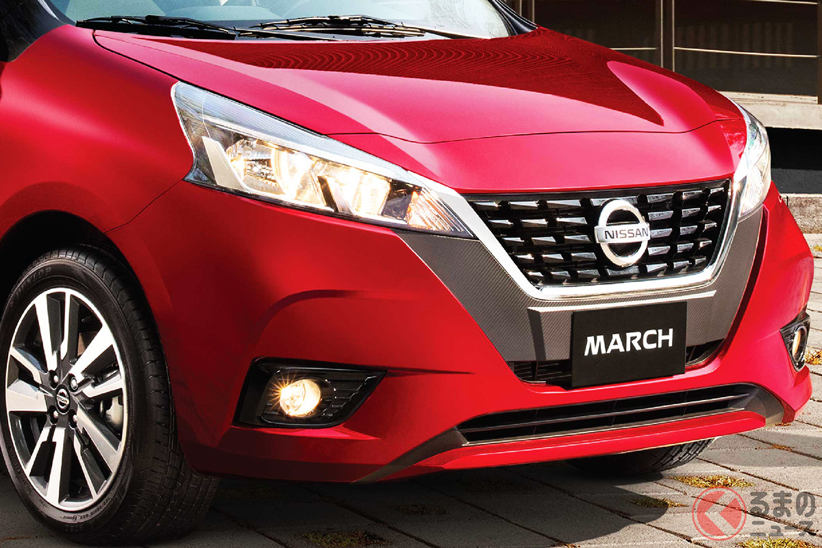 日産新型 マーチ 発表 21年3月発売へ V字グリル大型化で迫力顔に進化 くるまのニュース 日産新型 マーチ 発表 21年3月発売へ V字グリル大型化で迫力顔に進化 くるまのニュース
