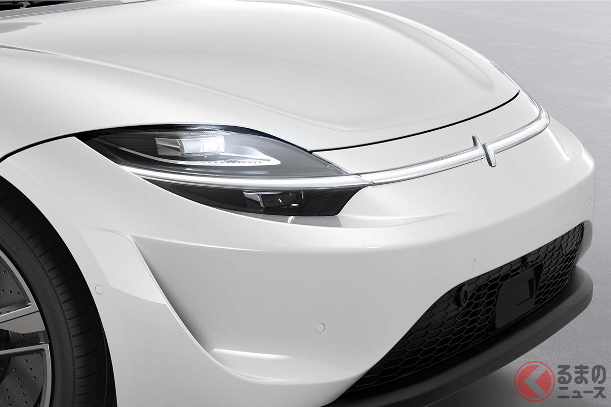 ソニーのコンセプトEV「VISION-S(ビジョンS)」。2020年12月からオーストリアで公道での走行を開始した