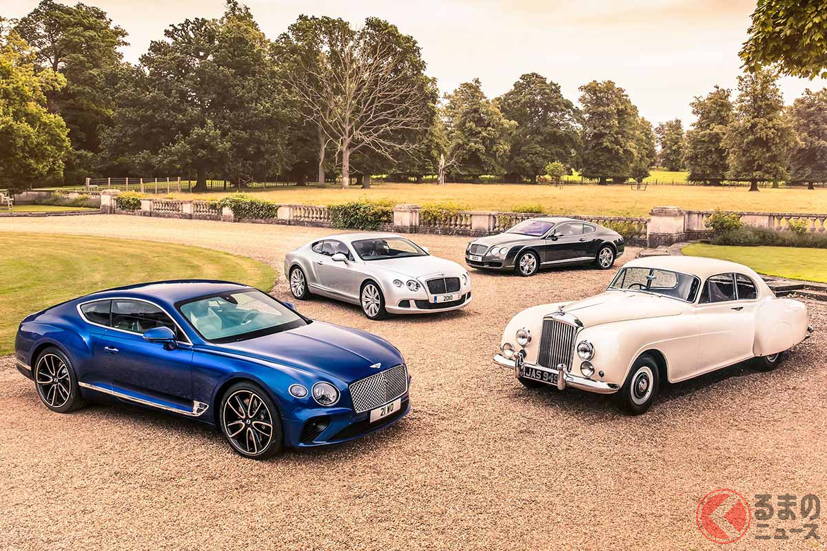 「Rタイプ・コンチネンタル」の系譜を受け継ぐ、歴代「コンチネンタルGT」