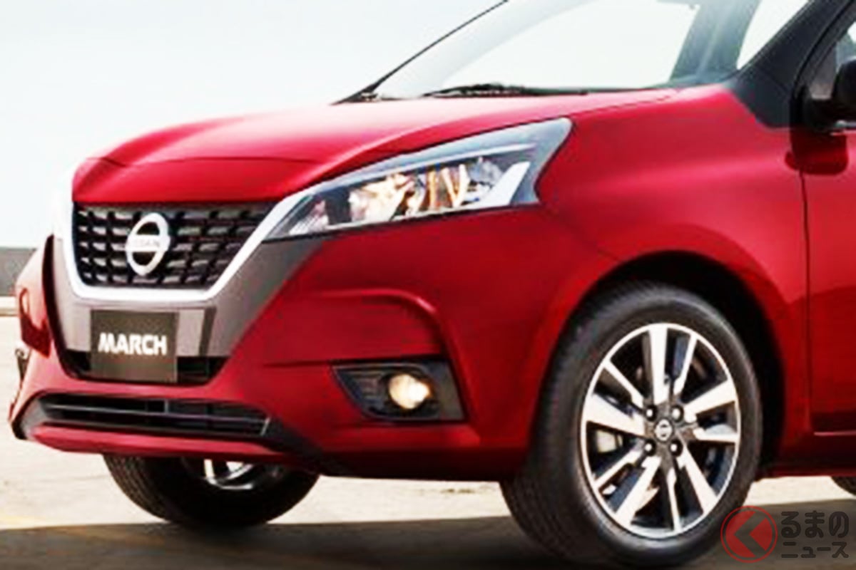 メキシコ仕様の日産新型「マーチ」