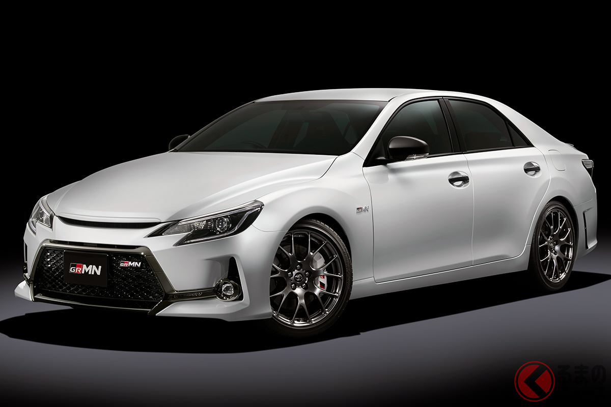 スポーティさに磨きをかけた大排気量NAセダンの「マークX“GRMN”」