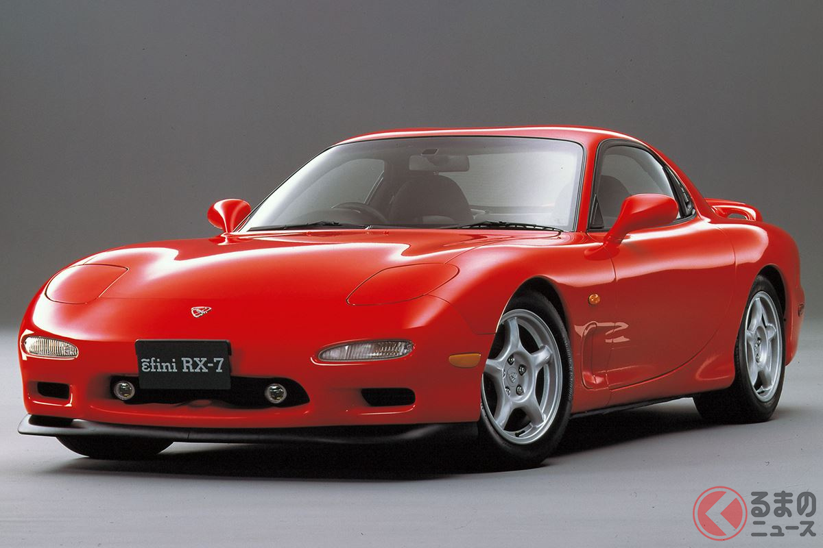 ロータリーターボを搭載した最後のピュアスポーツカー「RX-7」