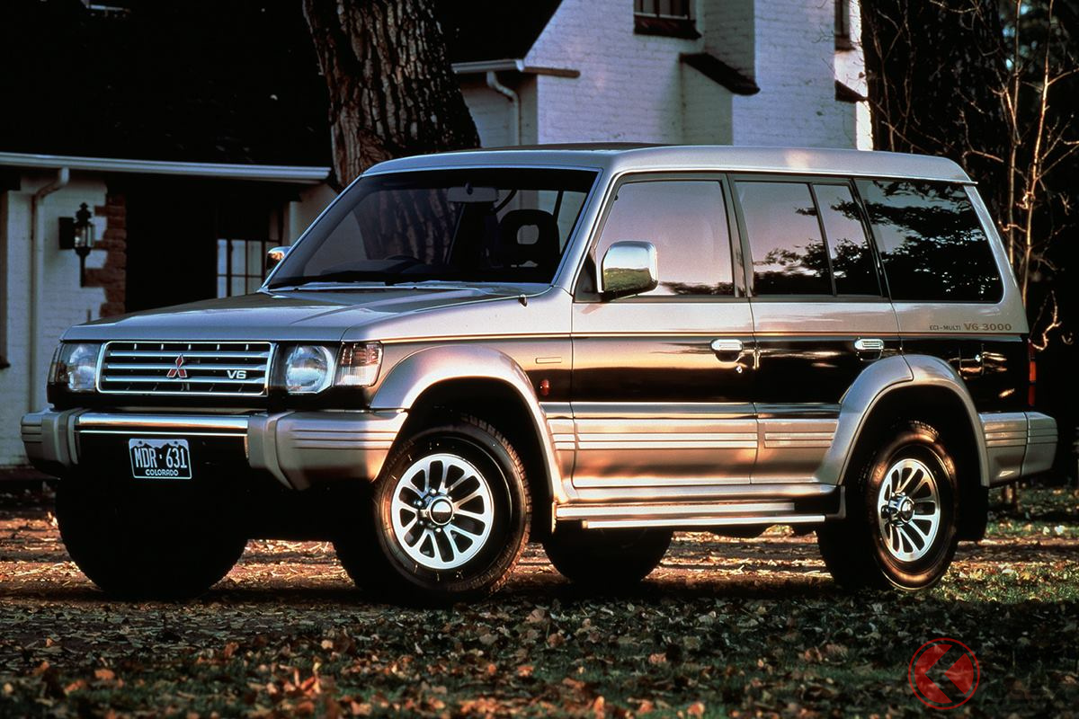 RVブームをけん引して大ヒットを記録した2代目「パジェロ」