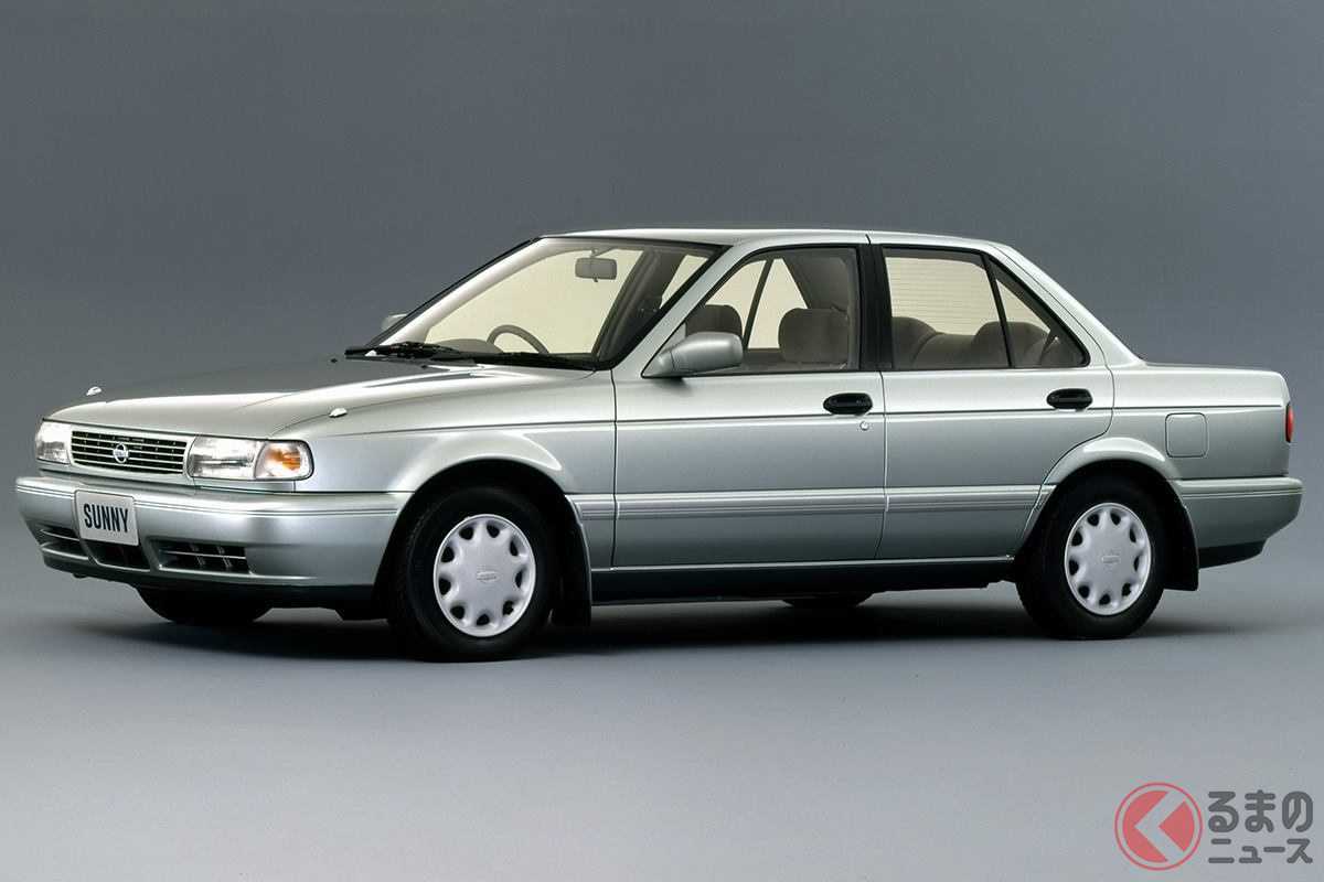 全体的に丸みを帯びたデザインで上質さを追求した7代目「サニー」