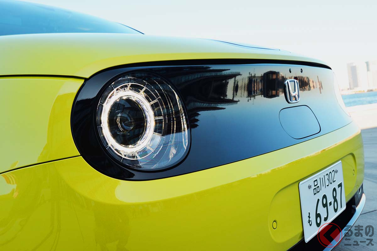 「ホンダe」のフロントマスク