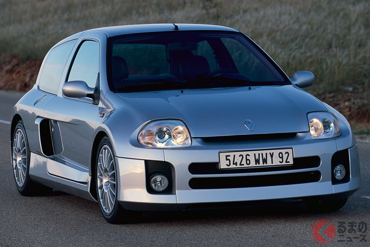 レーシングカーの手法でつくられたリアミッドシップカーの「クリオV6ルノースポール」