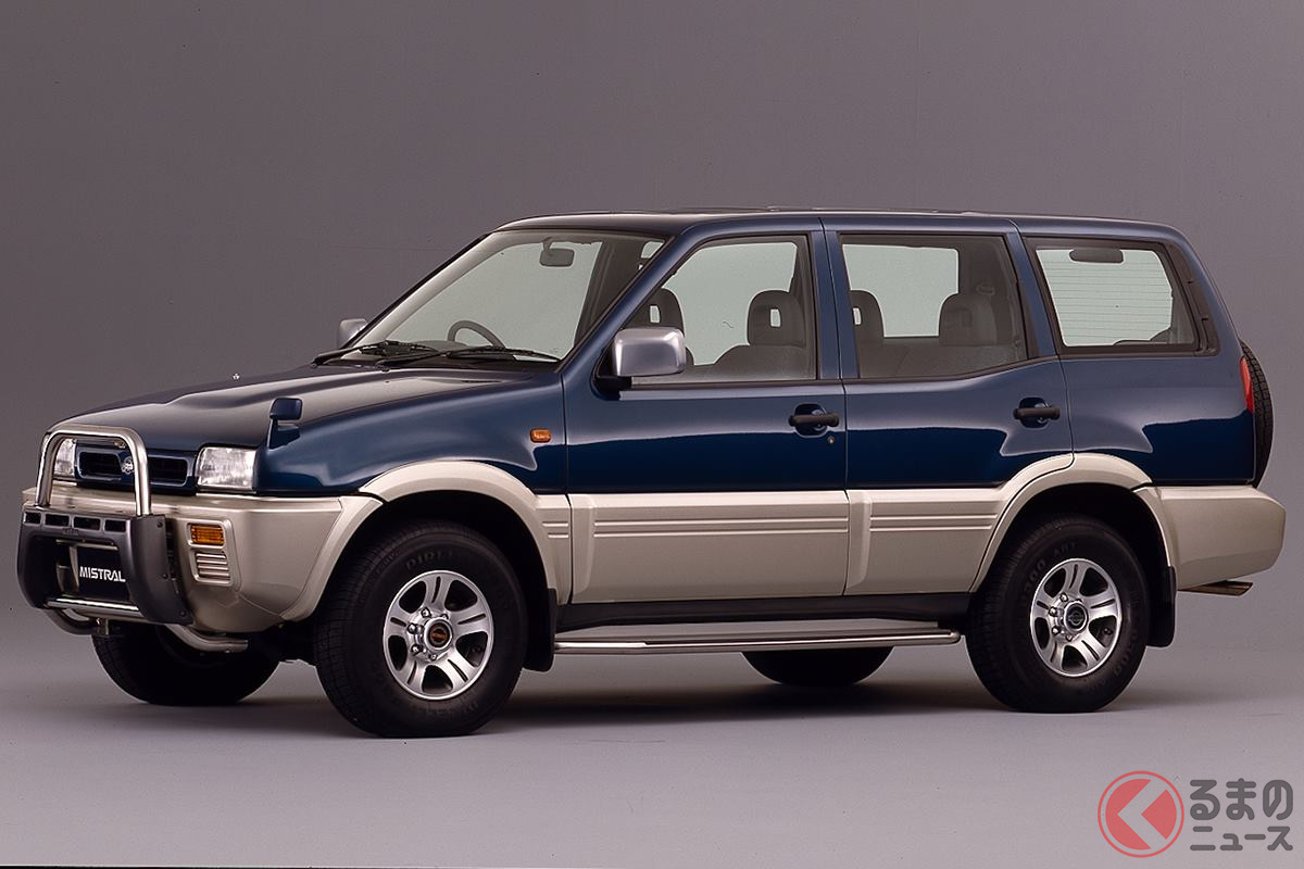 初代「テラノ」を都会的にアレンジした「ミストラル」