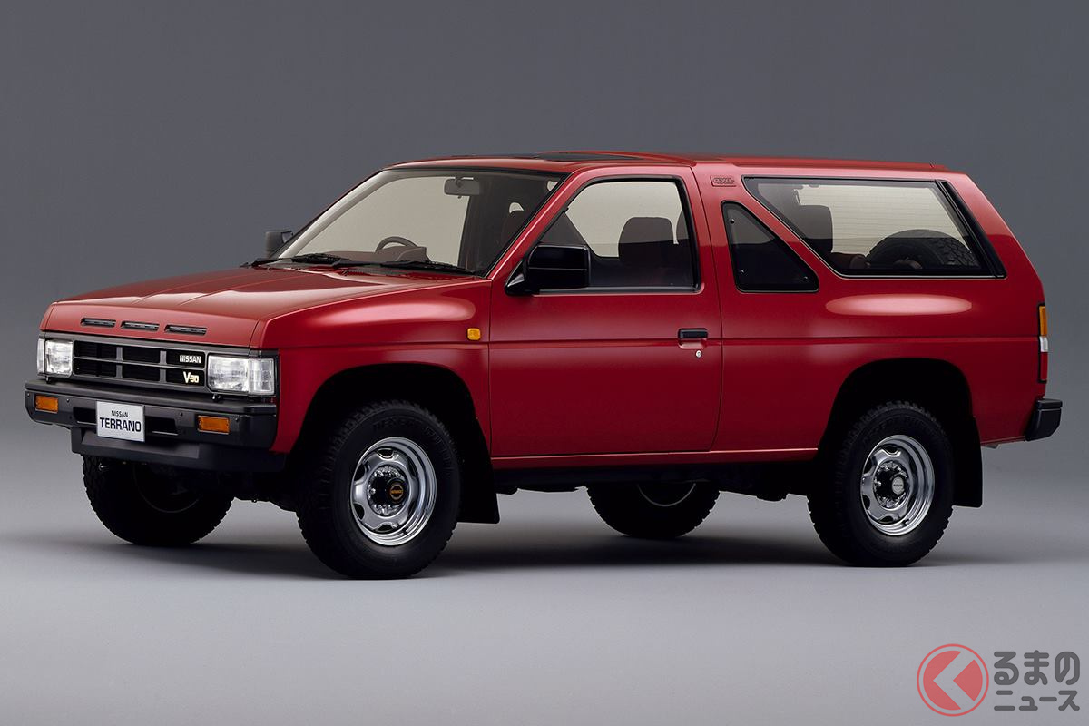 洗練されたフォルムでヒット作となった初代「テラノ」