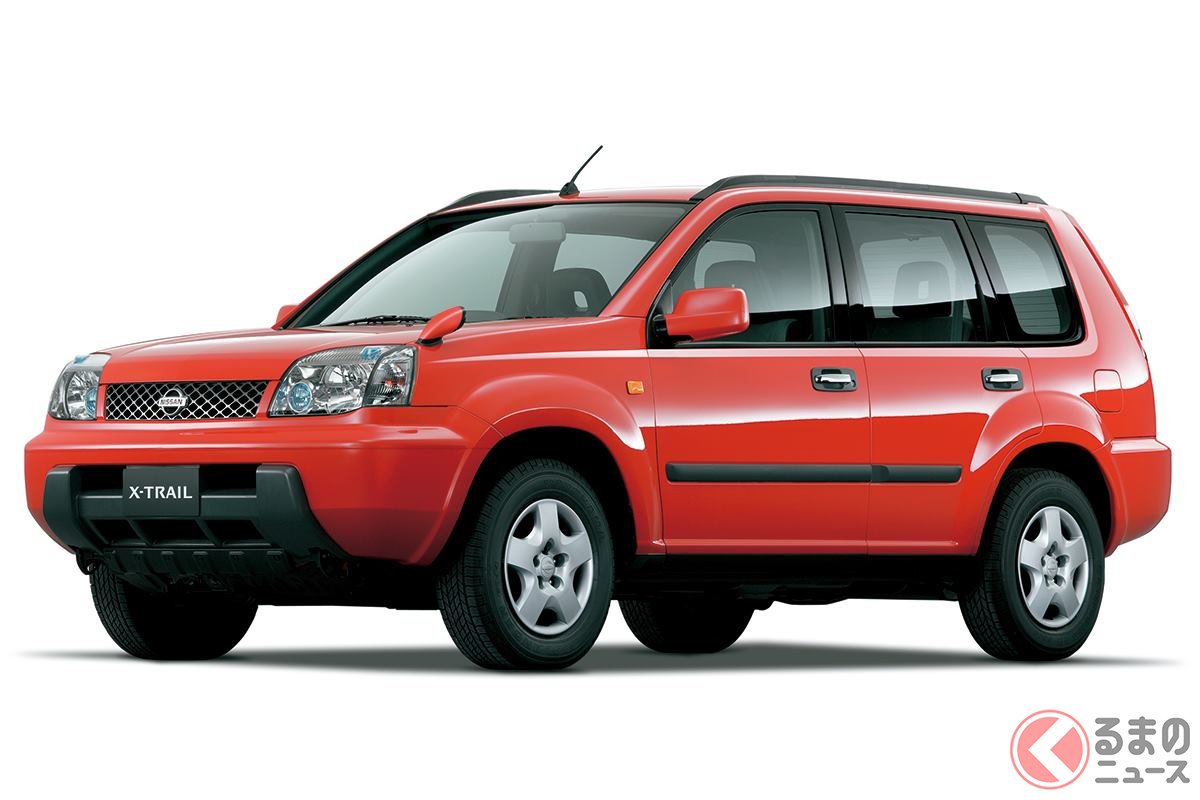 クロカン車のイメージを残していた初代「エクストレイル」