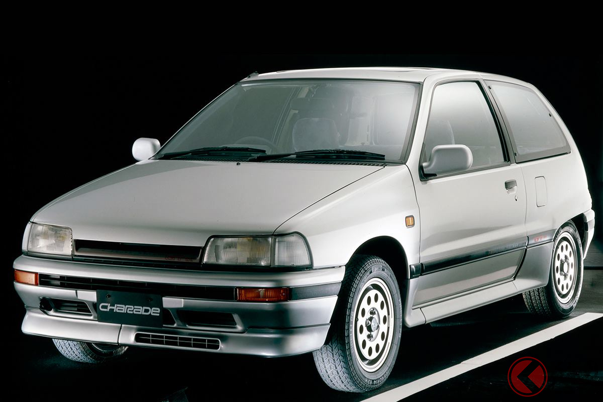 スタイリッシュなフォルムは欧州コンパクトカーをイメージさせた「シャレード GTti」