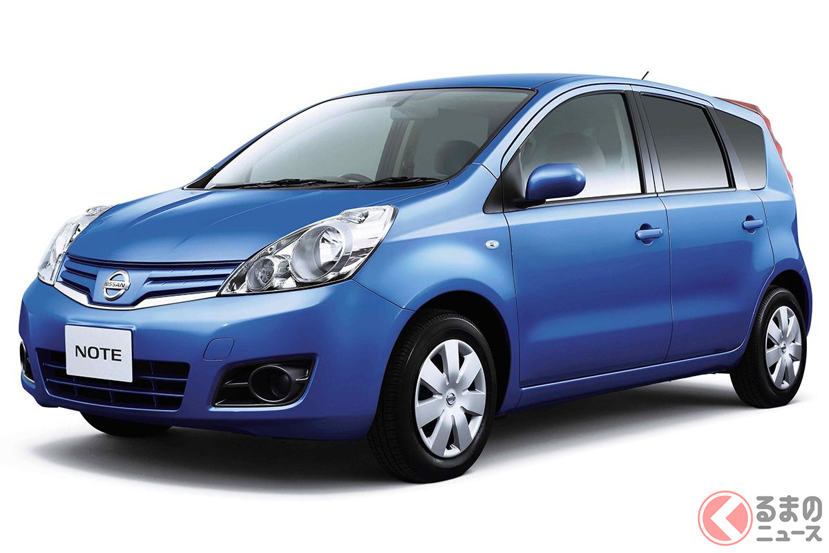 ライバル車を圧倒するインパクトには欠けていたものの真面目なつくりだった初代「ノート」