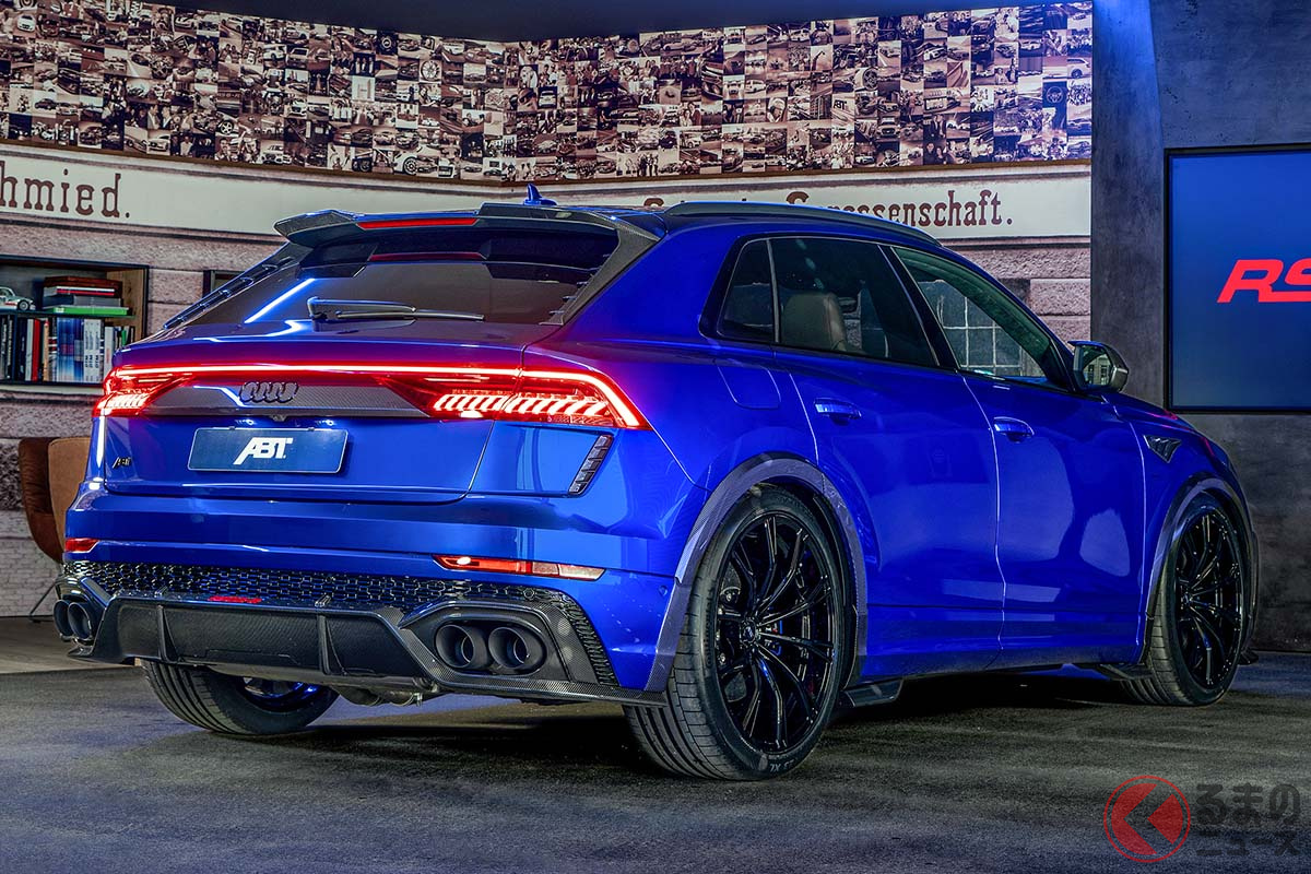 記念限定色である「サンマリノ・ブルー・メタリック」をまとったABT「RSQ-8」