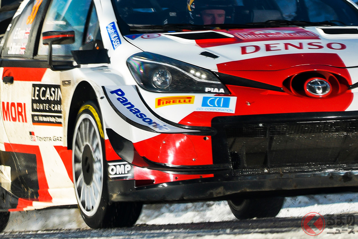 WRCの2021年シーズンに参戦するトヨタ「ヤリスWRC」