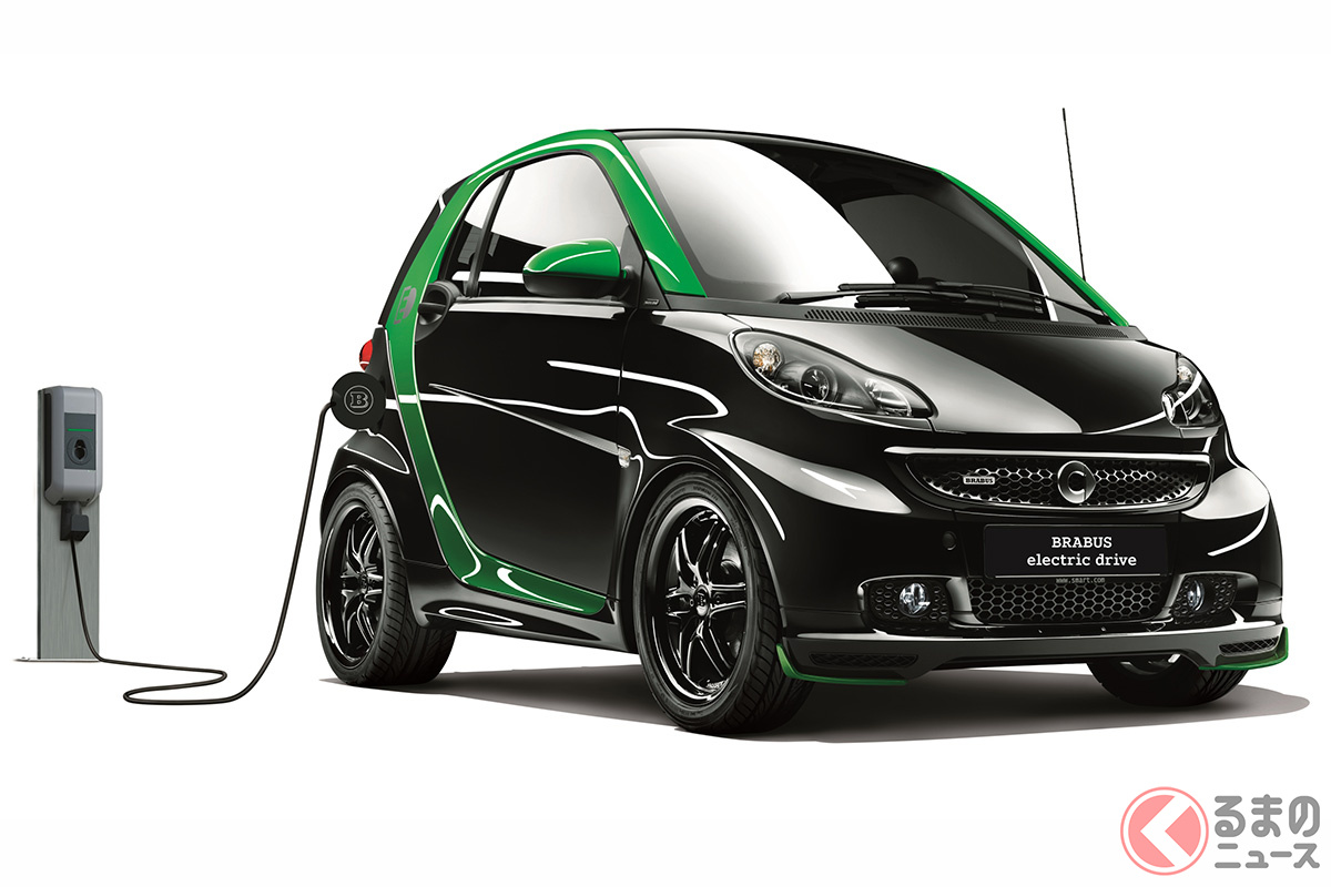 2013年に80台限定で販売された「スマート・フォーツー・ブラバス・エレクトリックドライブ」