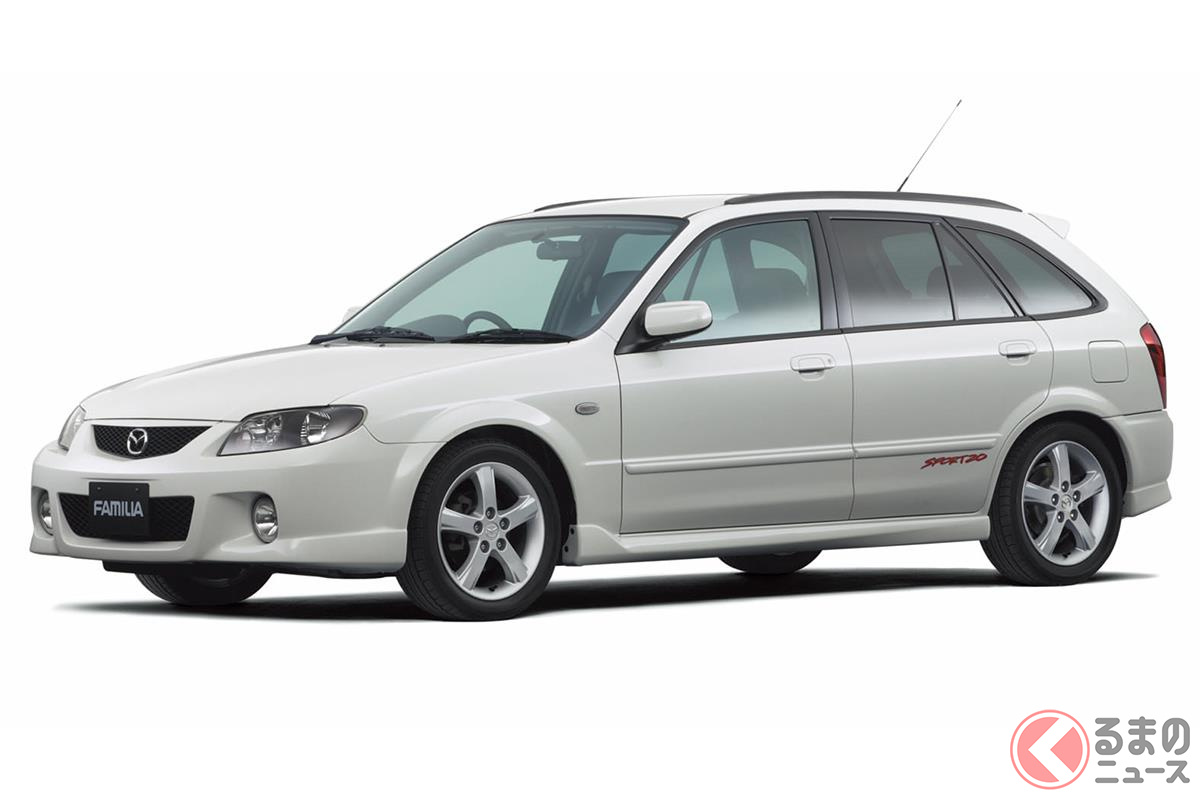 長い歴史の最終モデルとなってしまった「ファミリア S-ワゴン」