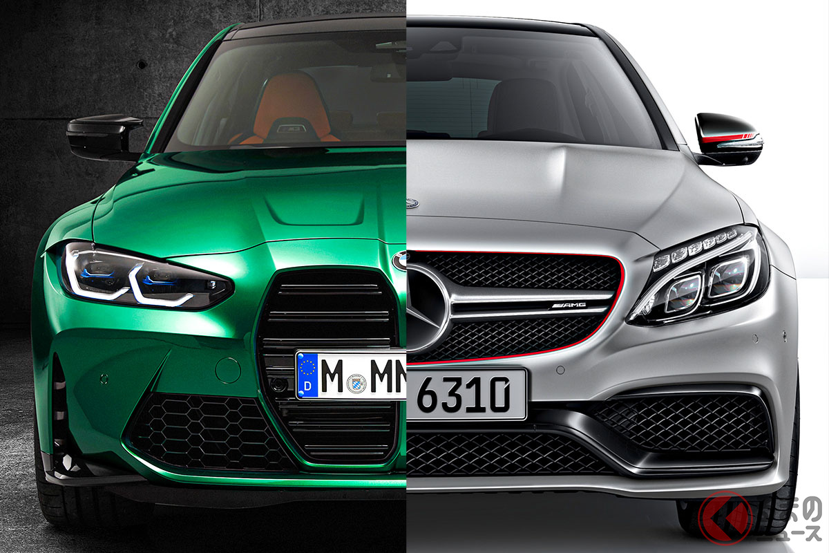 「M3」と「C63」は、車両価格やパワーなどほぼ拮抗したライバル同志である