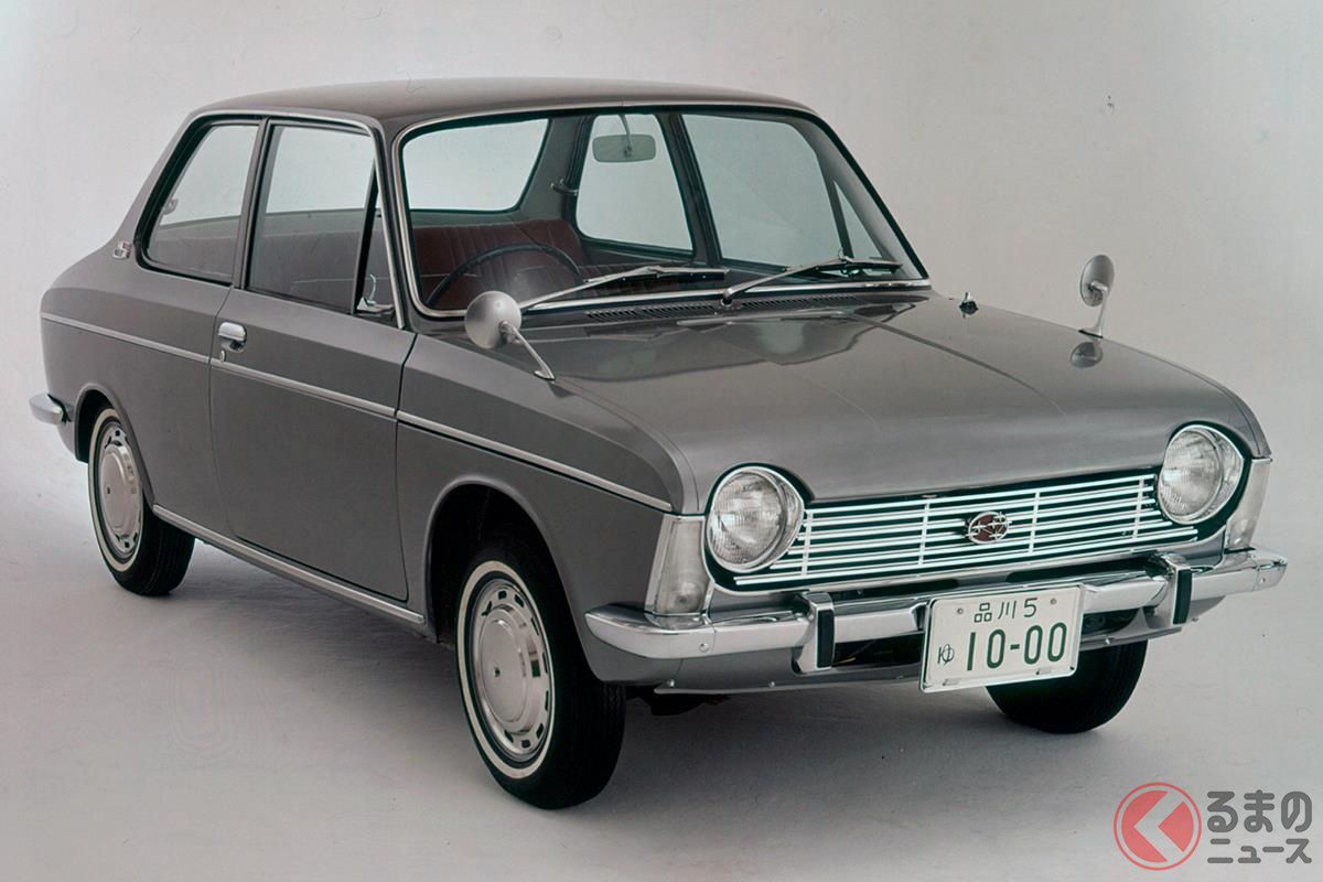 爆発的に普及したFFコンパクトカーの元祖といえる「スバル1000」